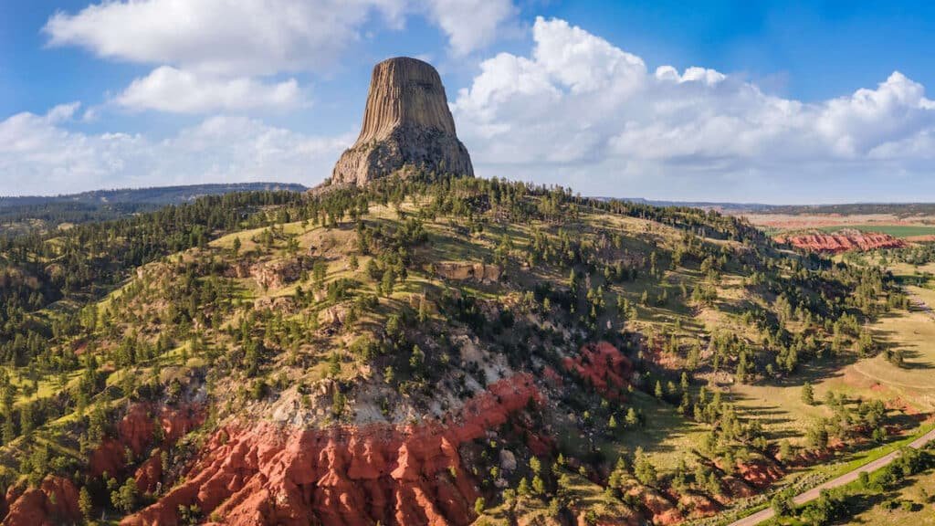 Devil's Tower National Monument in Wyoming